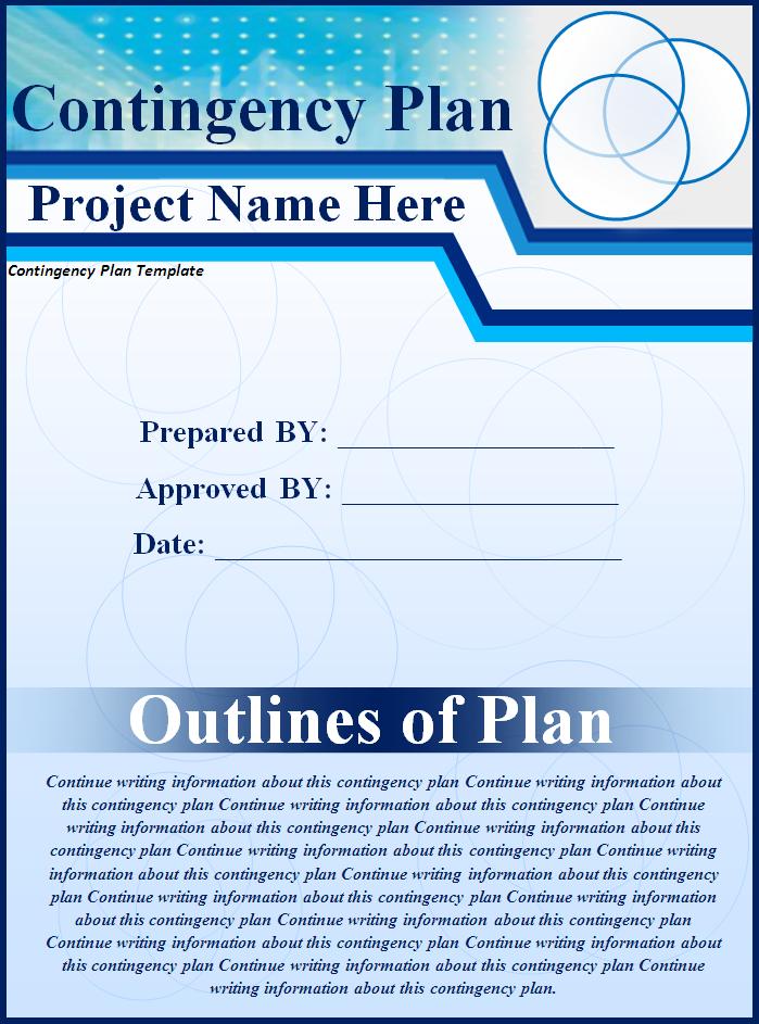 Contingency Plan Template Free Printable Word Templates 