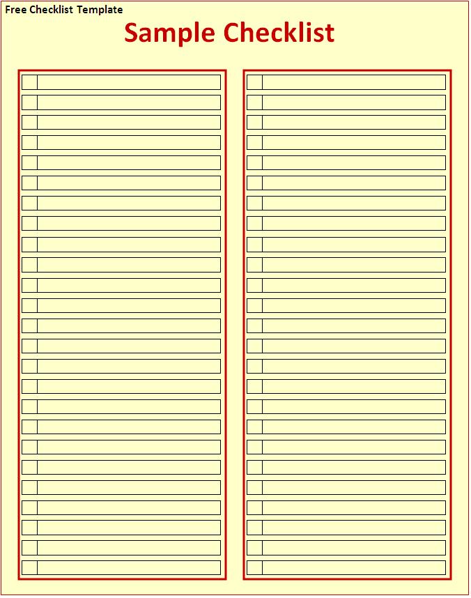 List Template Free Printable Free Templates Printable