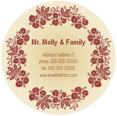 Address Label Template