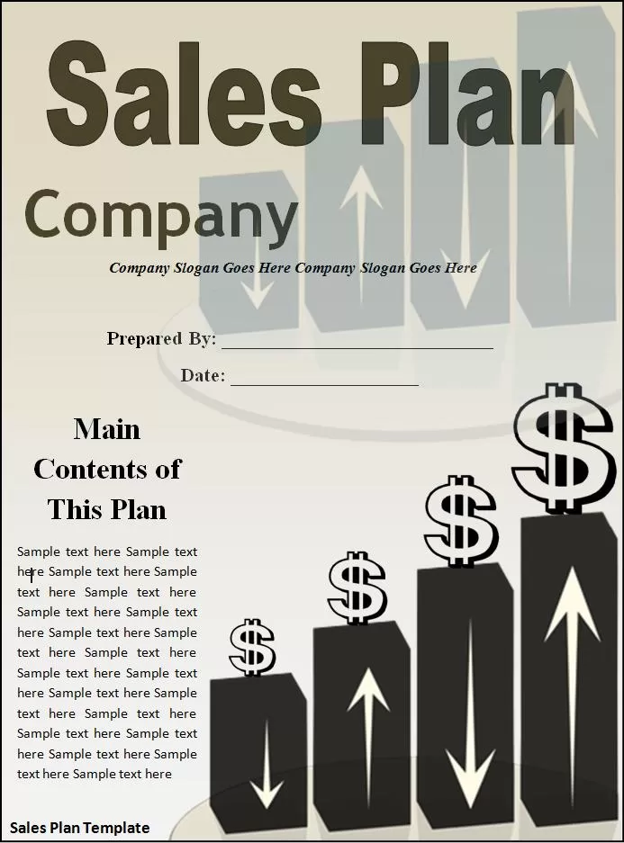 Sales Plan Template