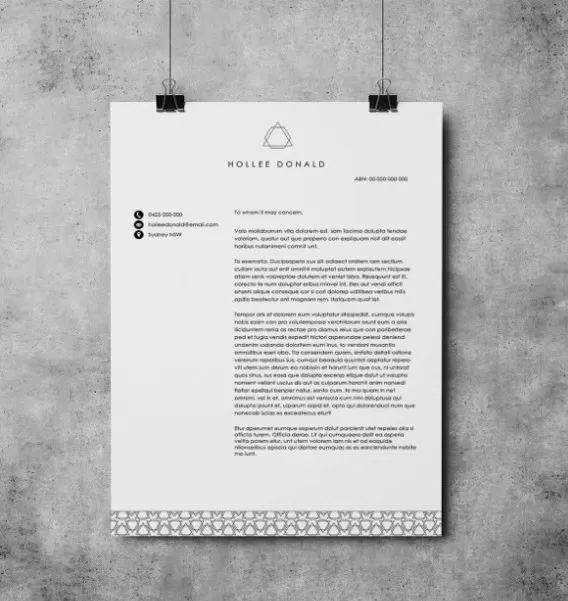 Free Letterhead Template 3