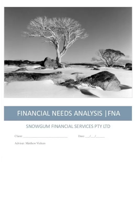 Free Financial Analysis Template